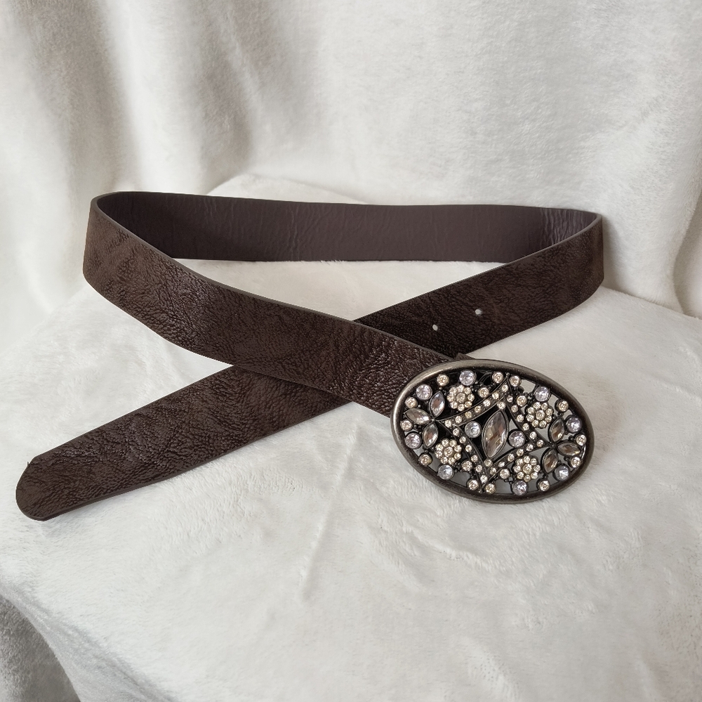 Belt With Rhinestone
